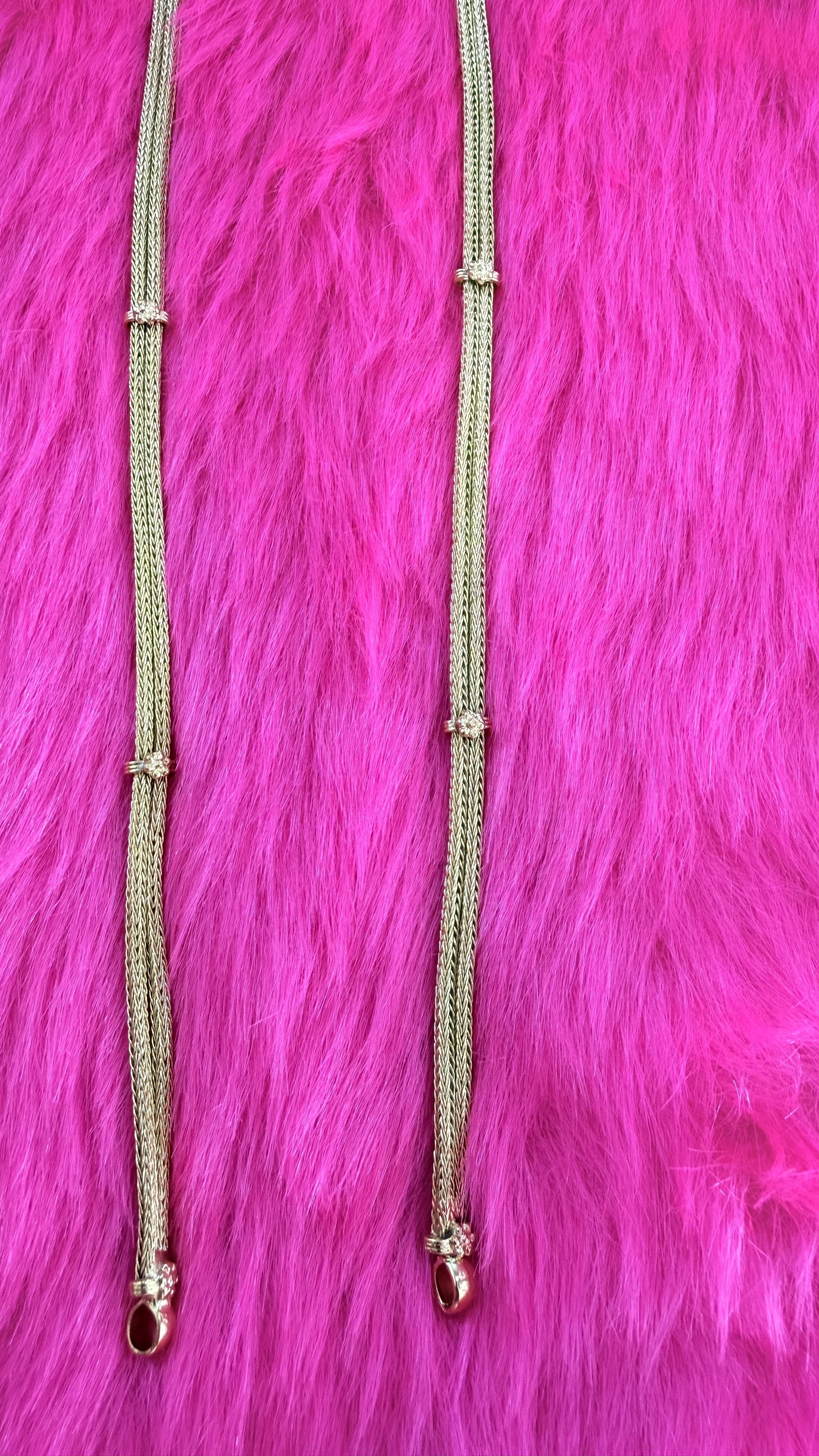 two-line unpolished Panchaloham Thali Chain