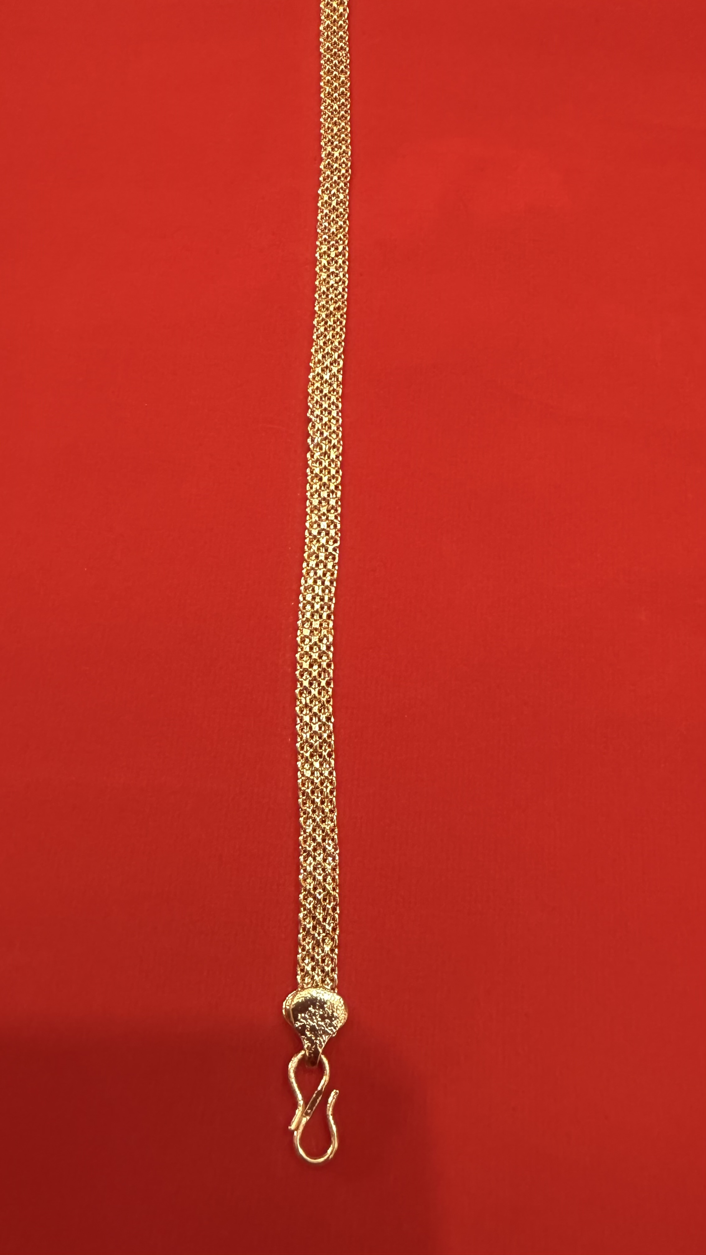 Flat Mesh Pattern Chain For men’s