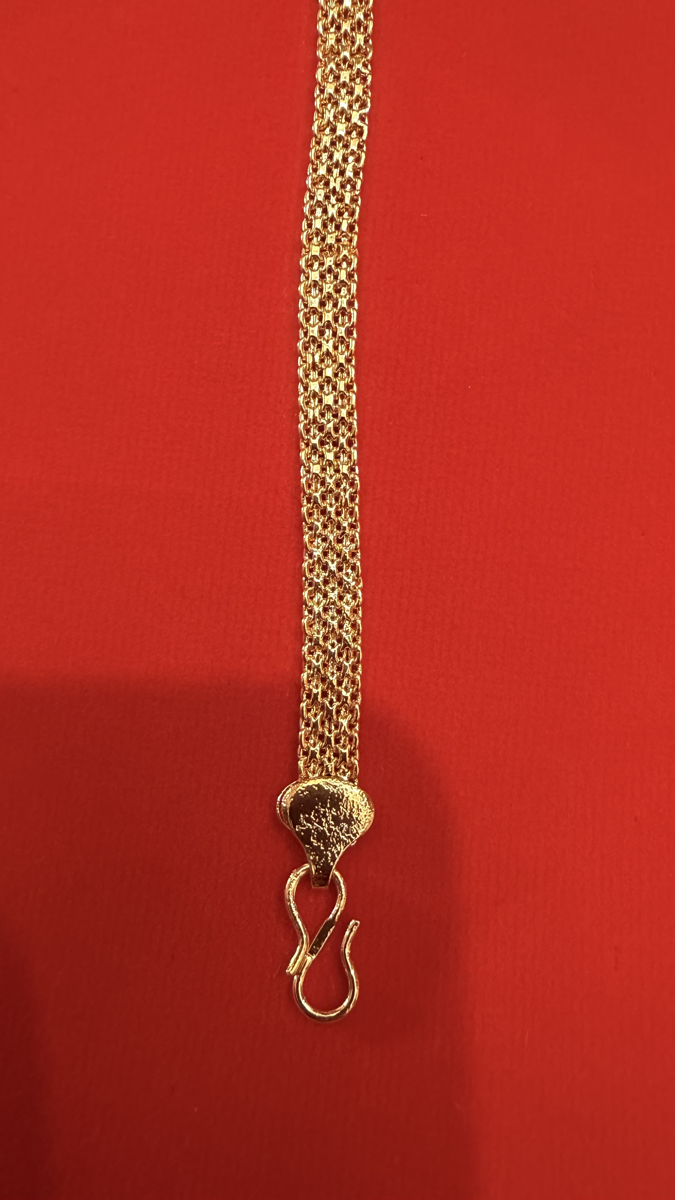 Flat Mesh Pattern Chain For men’s