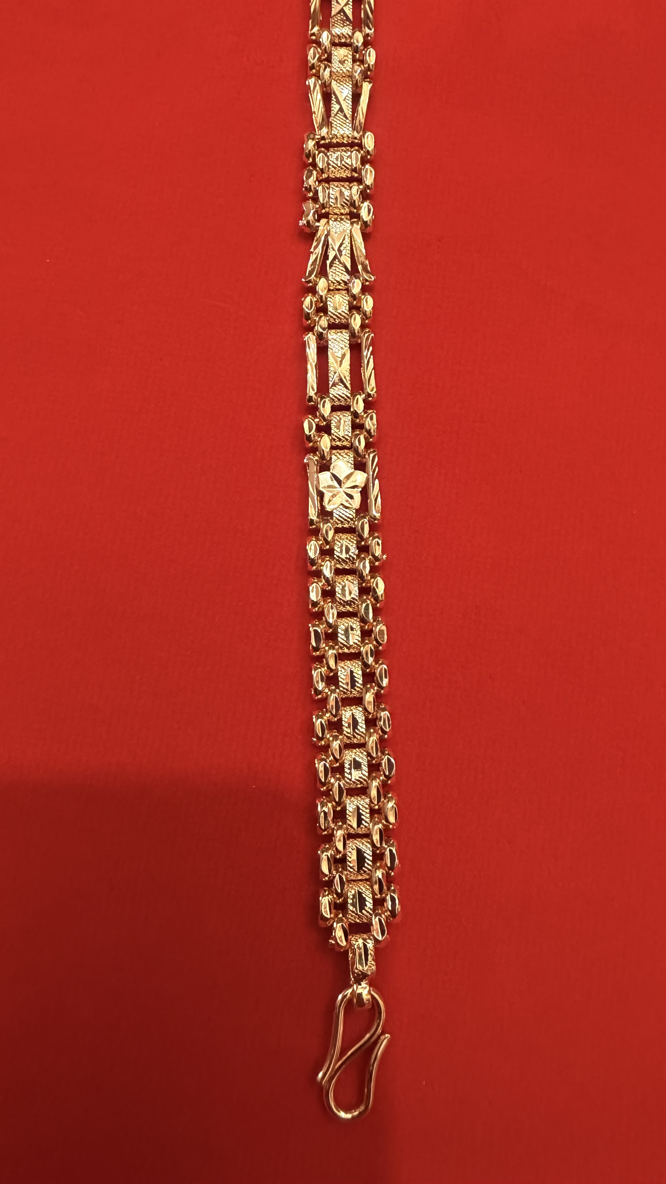 Gold/Gold-Plated Designer Link Bracelet For men’s